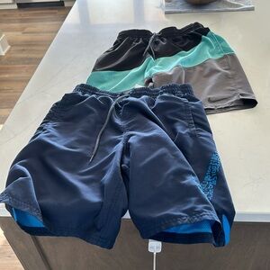 Nike: swim trunks, men Sz S (2 pair)